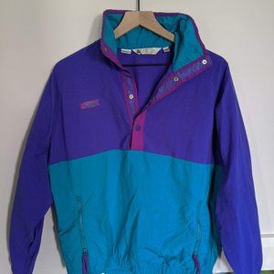 EUC Vintage Columbia 90s Pullover Anorak Windbreaker Jacket